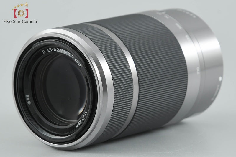 Sony E 55-210mm f/4.5-6.3 OSS Silver SEL55210