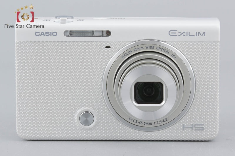 Casio HIGH SPEED EXILIM EX-ZR70 White 16.1 MP Digital Camera w/ Box
