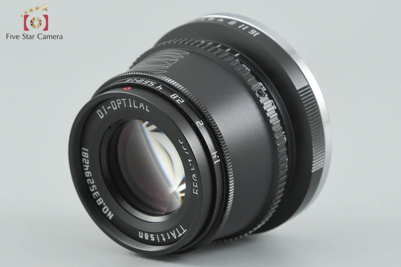 Meisho Kogaku TTArtisan 35mm f/1.4 for X Mount