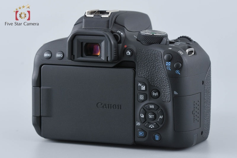 "Count 177" Canon EOS Kiss X9i / Rebel T7i / 800D 24.2 MP DSLR 18-55 Lens