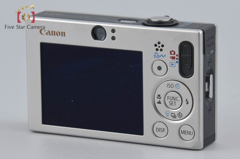 Canon IXY Digital 10 Black 7.1 MP Digital Camera w/ Box