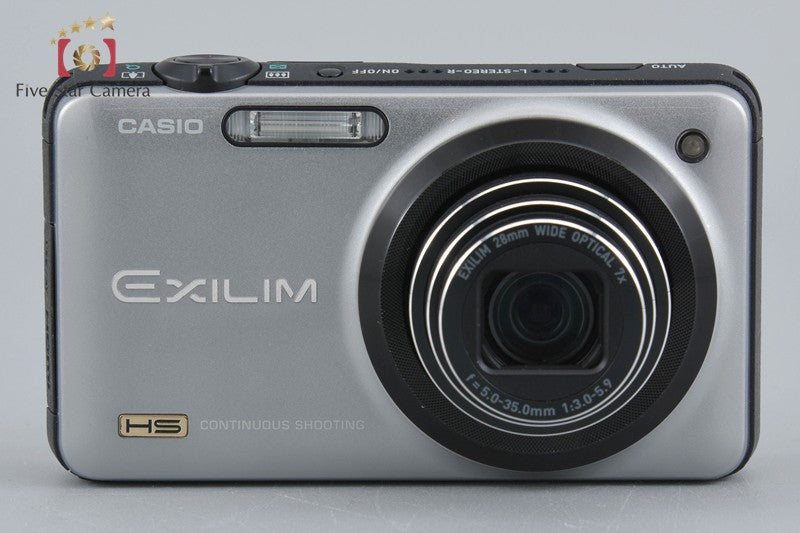 Casio HIGH SPEED EXILIM EX-ZR10 Silver 12.1 MP Digital Camera