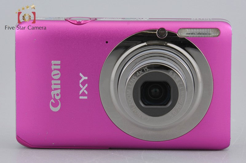 Canon IXY 210F Pink 12.1 MP Digital Camera w/ Box