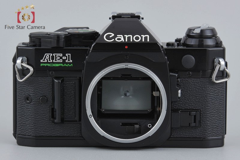 Canon AE-1 PROGRAM Black 35mm SLR Film Camera Body