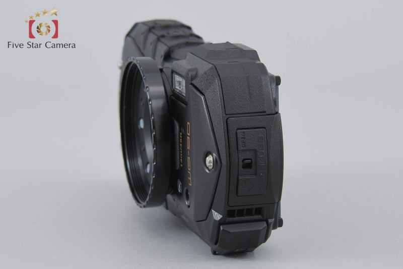 "Count 58" Ricoh Pentax WG-90 Black 16.0 MP Waterproof Action Camera w/ Box