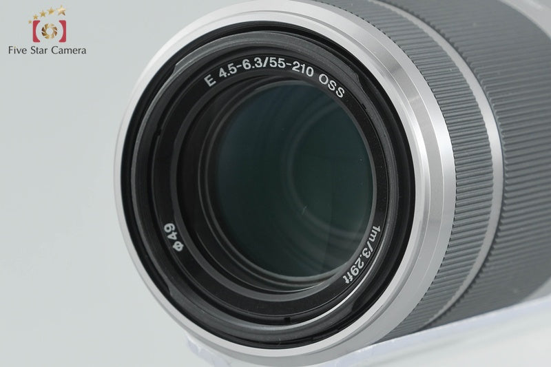 Sony E 55-210mm f/4.5-6.3 OSS Silver SEL55210