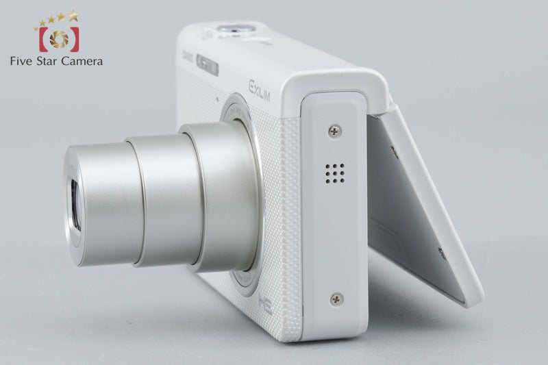 Casio HIGH SPEED EXILIM EX-ZR70 White 16.1 MP Digital Camera w/ Box