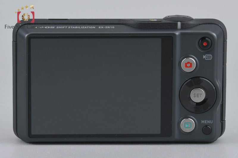 Casio HIGH SPEED EXILIM EX-ZR10 Silver 12.1 MP Digital Camera