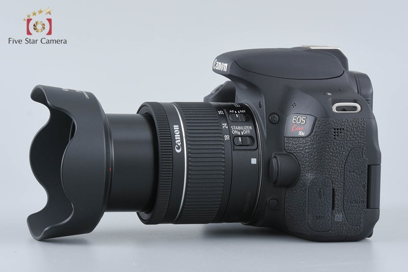 "Count 177" Canon EOS Kiss X9i / Rebel T7i / 800D 24.2 MP DSLR 18-55 Lens