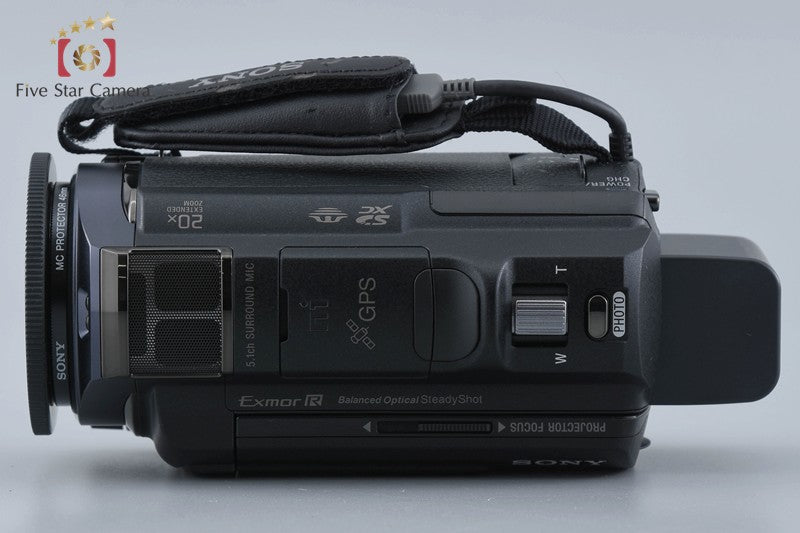 Sony HANDYCAM HDR-PJ630V Black + Shooting Grip w/ Box [Japanese Language Only]