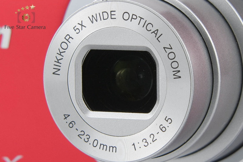 Nikon COOLPIX A100 Red 20.1 MP Digital Camera