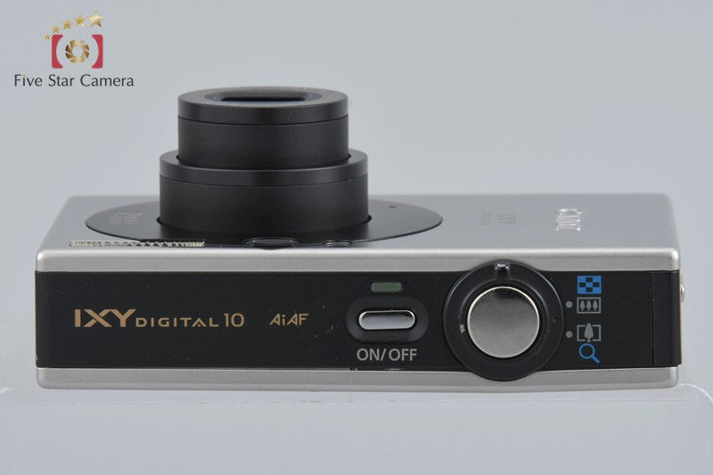 Canon IXY Digital 10 Black 7.1 MP Digital Camera w/ Box