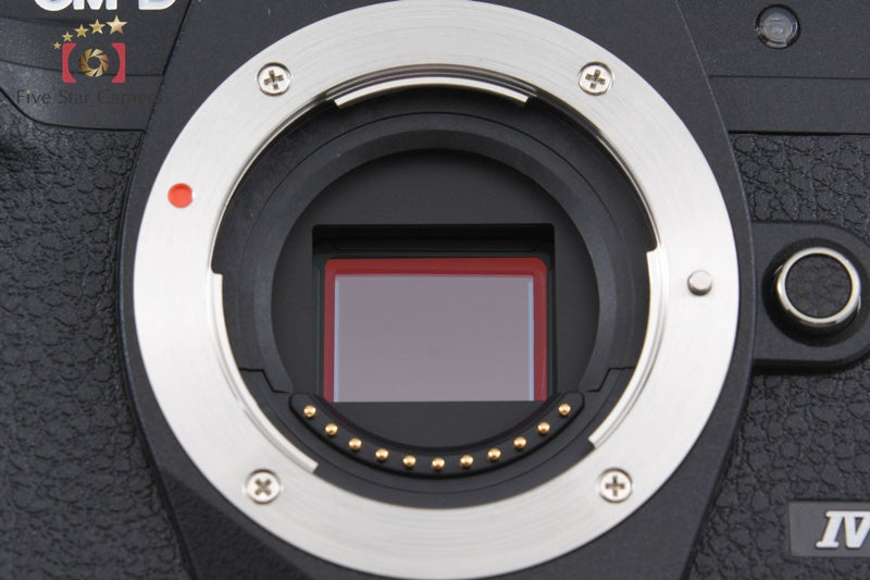 "Count 242" Olympus OM-D E-M10 Mark IV Black 20.3 MP EZ 14-42 40-150 Lens w/ Box