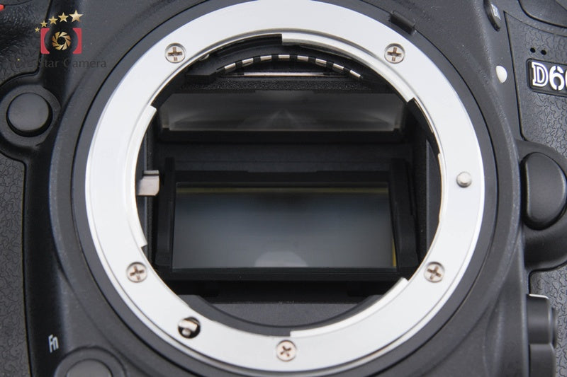 "Shutter count 6" Nikon D600 24.3 MP Full Frame Digital SLR Camera Body w/ Box