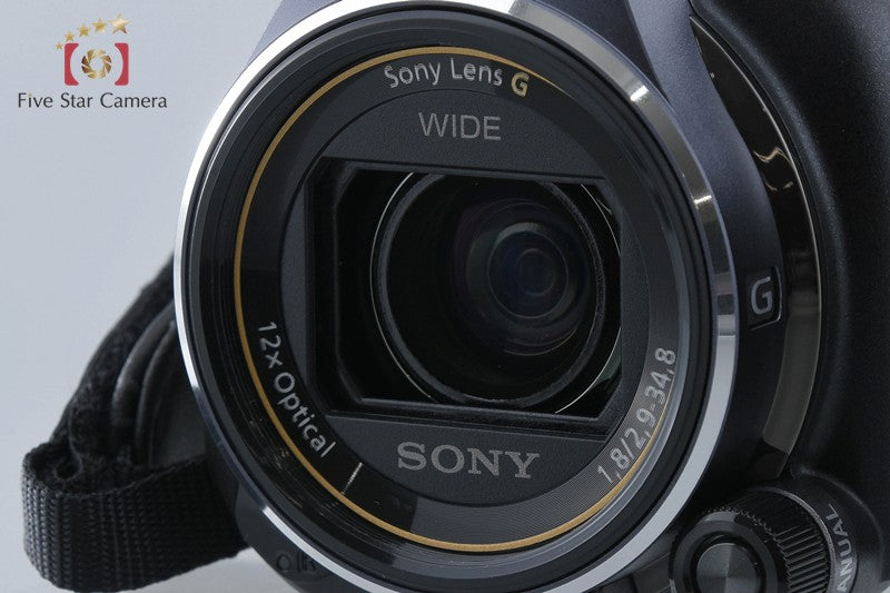 Sony HANDYCAM HDR-PJ630V Black + Shooting Grip w/ Box [Japanese Language Only]