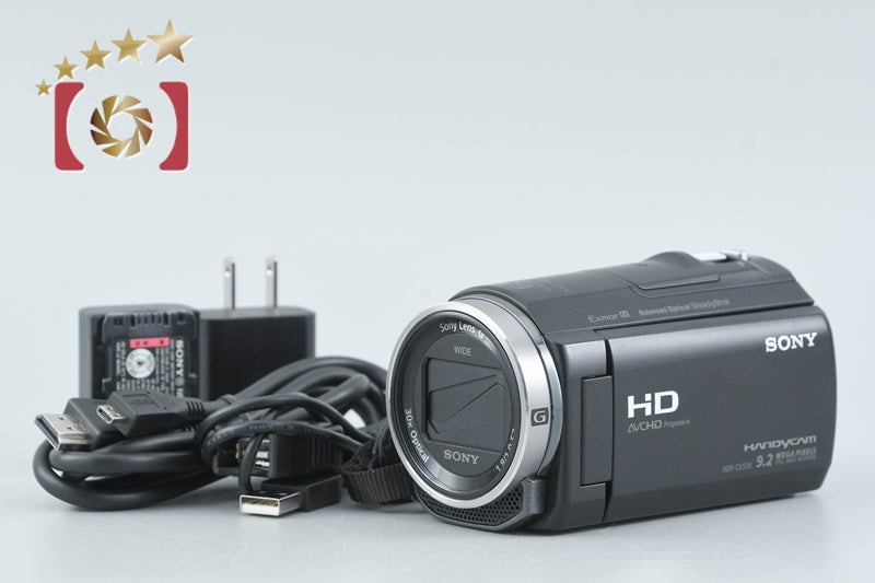 SONY HANDYCAM HDR-CX535 Black Video Camera [Japanese Language Only]