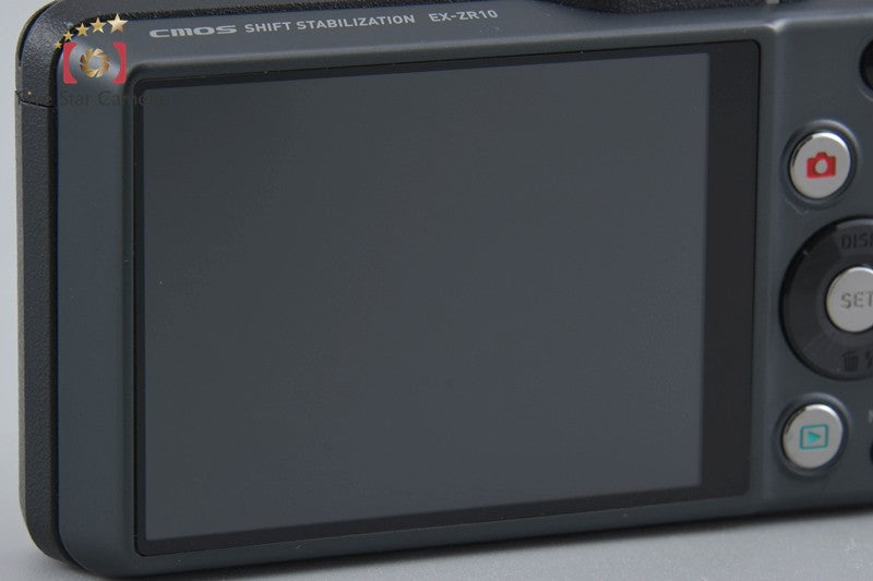 Casio HIGH SPEED EXILIM EX-ZR10 Silver 12.1 MP Digital Camera