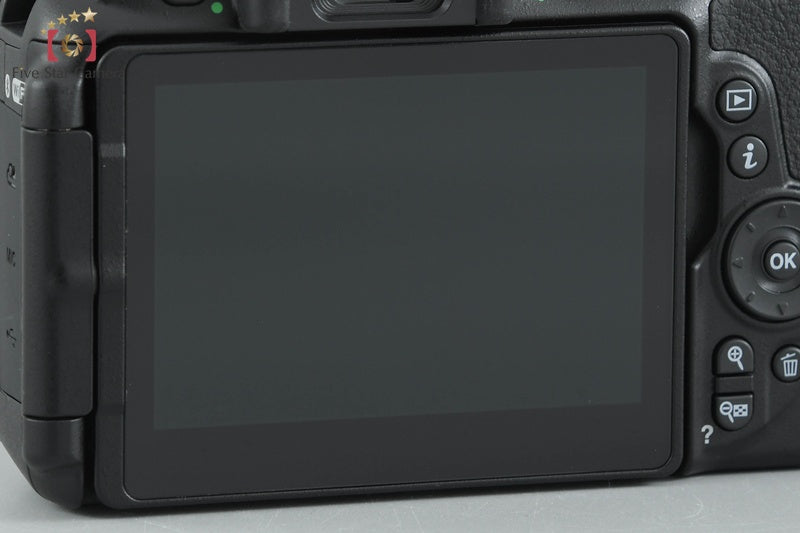 "Count 4" Nikon D5600 24.2 MP SLR Digital Camera 18-55 70-300 VR Lenses w/ Box