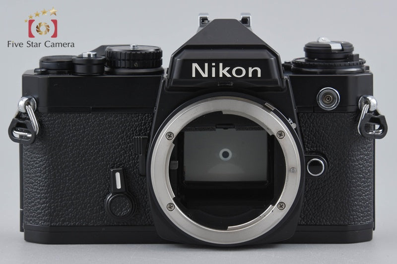 Nikon FE Black 35mm SLR Film Camera + Ai NIKKOR 50mm f/1.4