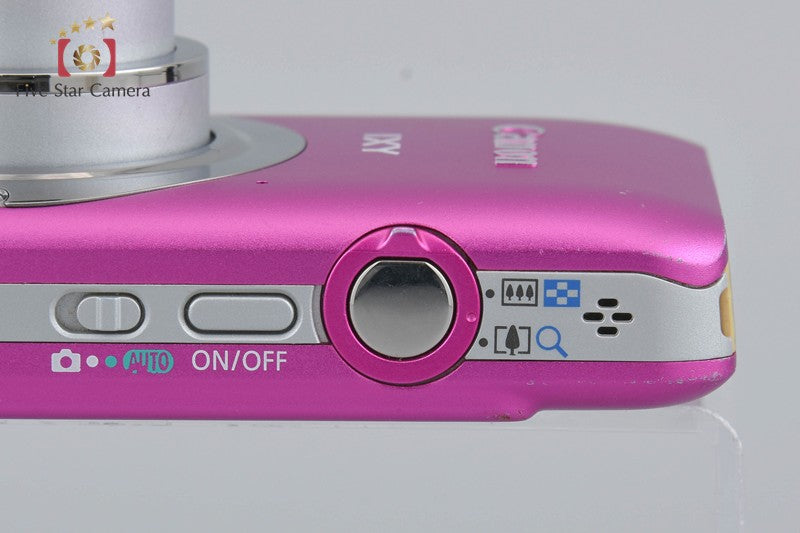 Canon IXY 210F Pink 12.1 MP Digital Camera w/ Box
