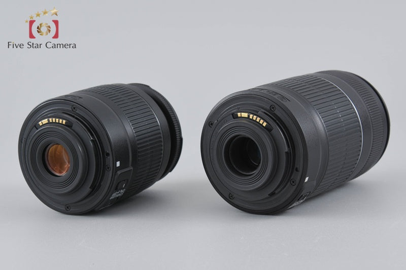 "Count 1,605" Canon EOS Kiss X5 / Rebel T3i / 600D 18.0 MP 18-55 55-250 Lenses