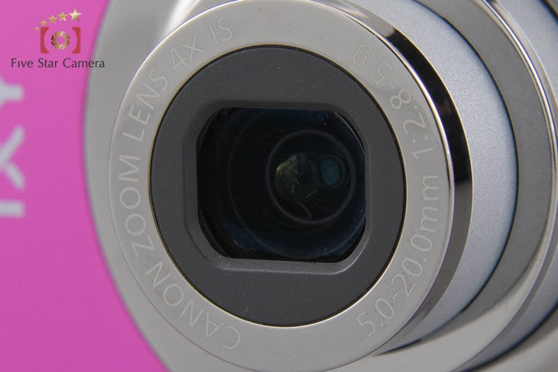 Canon IXY 210F Pink 12.1 MP Digital Camera w/ Box