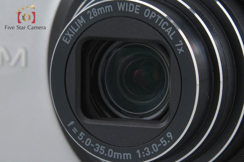 Casio HIGH SPEED EXILIM EX-ZR10 Silver 12.1 MP Digital Camera