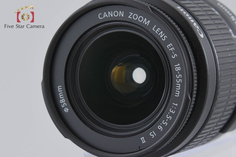 "Count 1,605" Canon EOS Kiss X5 / Rebel T3i / 600D 18.0 MP 18-55 55-250 Lenses