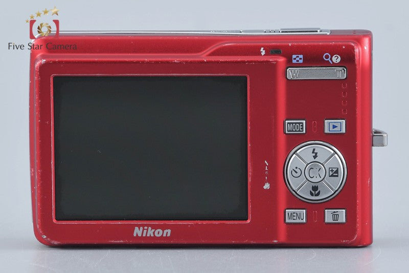 Nikon COOLPIX S200 Red 7.1 MP Digital Camera