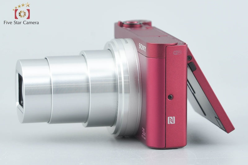 Sony Cyber-Shot DSC-WX500 Red 18.2 MP Digital Camera [Japanese Language Only]
