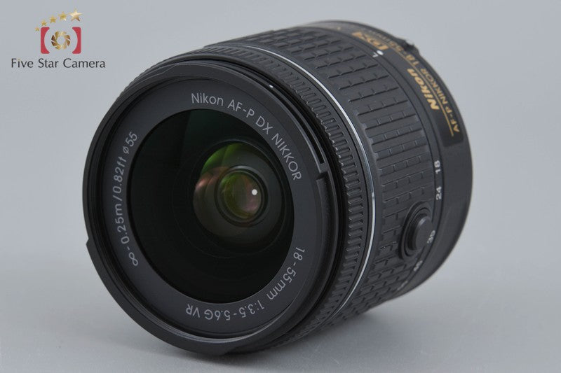 "Shutter count 2,961" Nikon D5300 Black 24.2 MP DSLR Camera AF-P 18-55 VR Lens