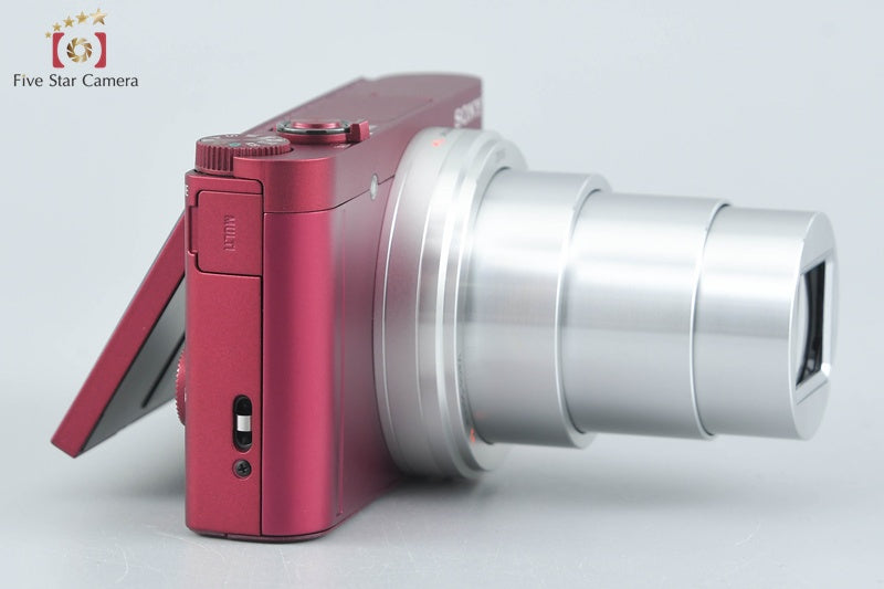 Sony Cyber-Shot DSC-WX500 Red 18.2 MP Digital Camera [Japanese Language Only]
