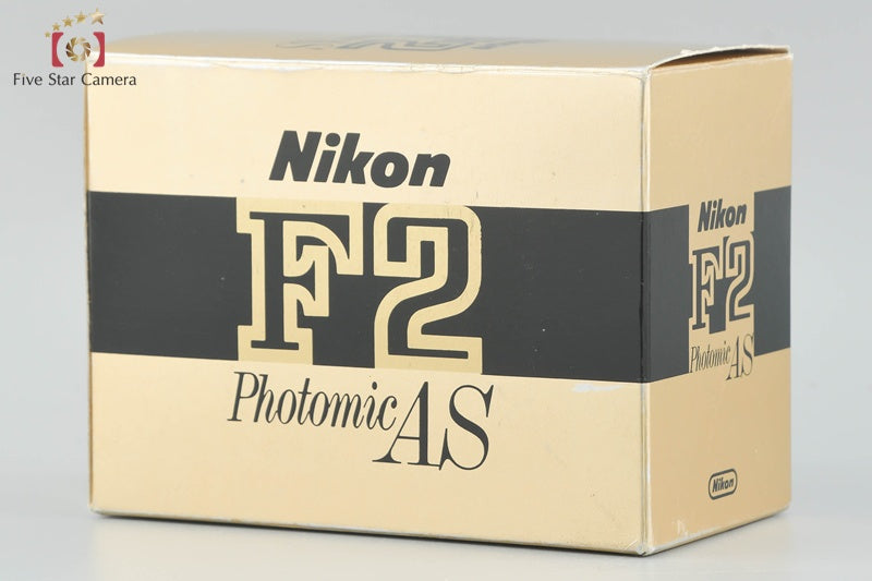 Nikon F2 Photomic AS Silver 35mm SLR Film Camera Body