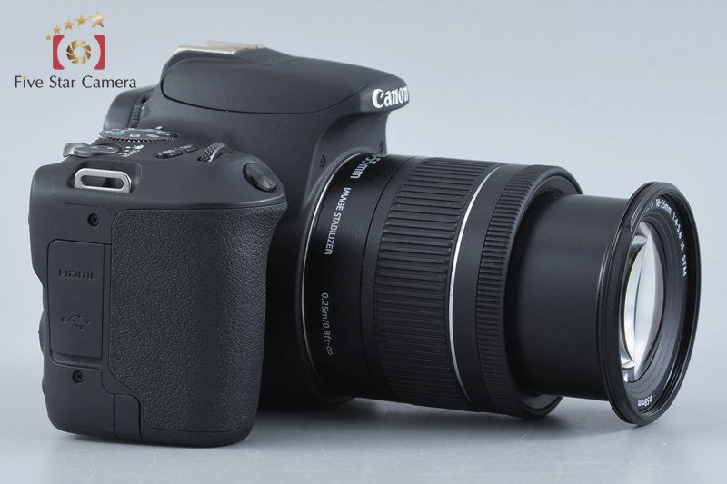 "Count 1,093" Canon EOS Kiss X9 / Rebel SL2 / 200D Black 24.2 MP DSLR 18-55 Lens