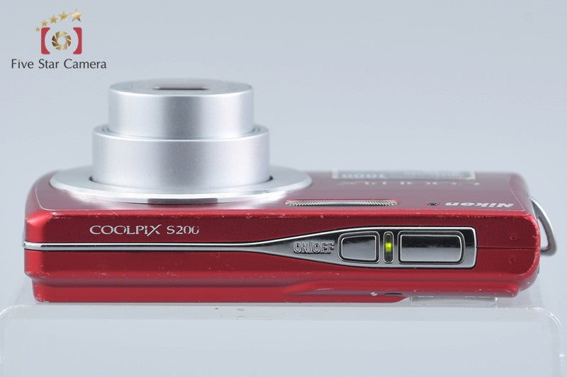 Nikon COOLPIX S200 Red 7.1 MP Digital Camera