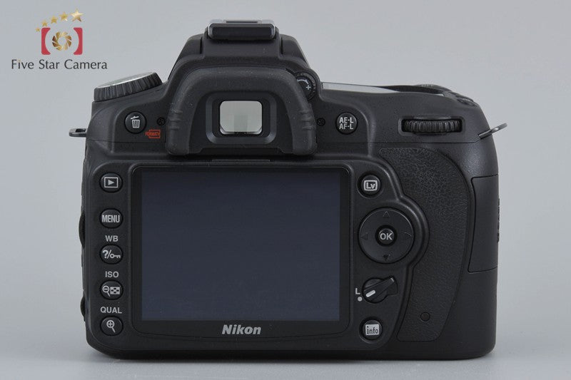 "Shutter count 2,882" Nikon D90 12.3 MP Digital SLR Camera Body