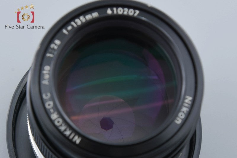 Nikon NIKKOR-Q.C Auto 135mm f/2.8 Non Ai Lens from Japan