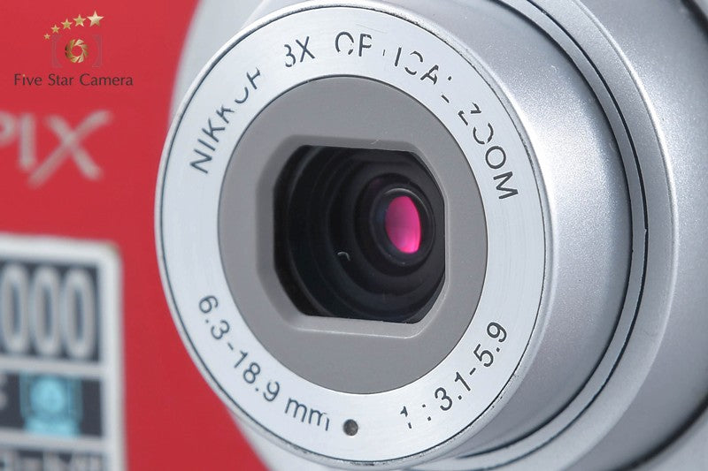 Nikon COOLPIX S200 Red 7.1 MP Digital Camera