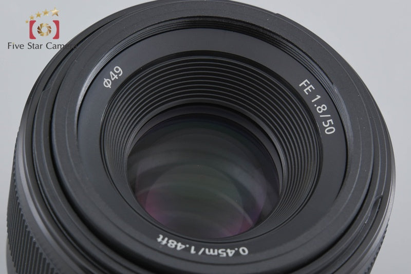 Sony FE 50mm f/1.8 SEL50F18F Sony Full Frame E-Mount Lens