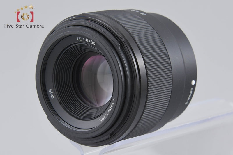 Sony FE 50mm f/1.8 SEL50F18F Sony Full Frame E-Mount Lens