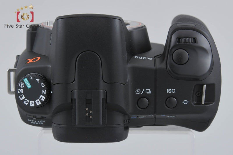 Sony Alpha α200 DSLR-A200 Black Digital SLR Camera Body [Japanese Language Only]
