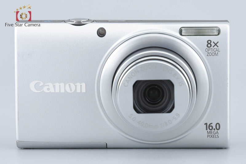 Canon PowerShot A4000 IS Silver 16.0 MP Digital Camera