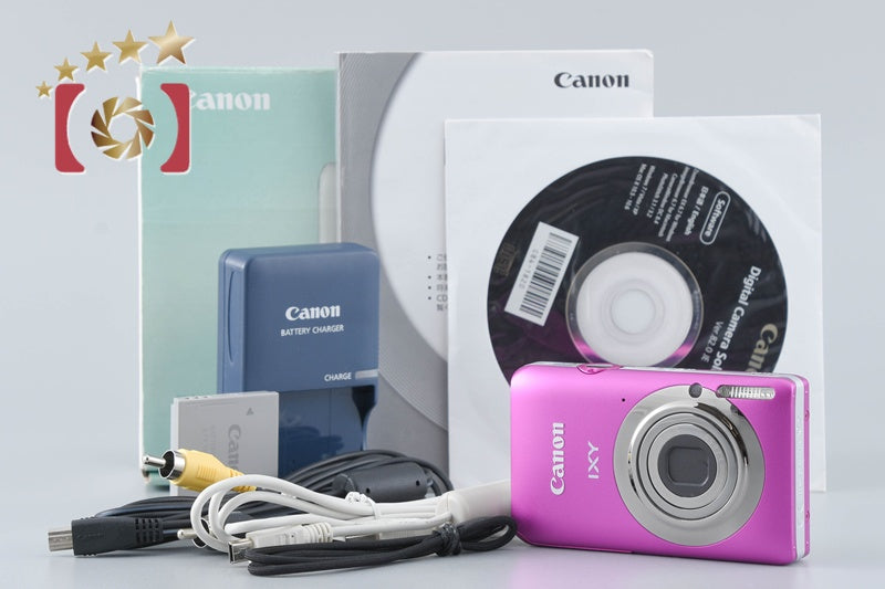Canon IXY 210F Pink 12.1 MP Digital Camera w/ Box