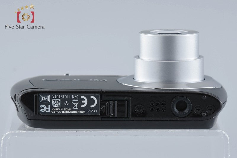 Casio EXILIM EX-Z370 Black 16.1 MP Digital Camera w/ Box