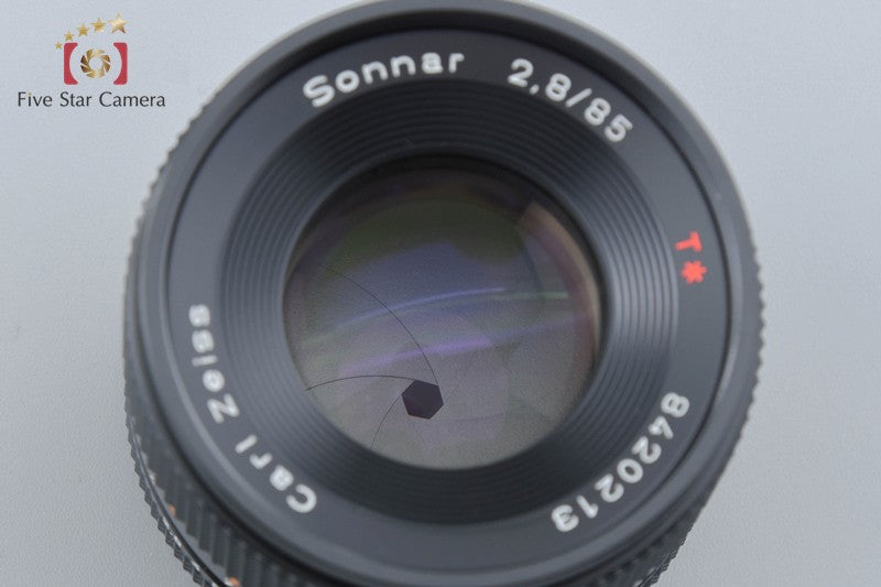 CONTAX Carl Zeiss Sonnar 85mm f/2.8 T* MMG
