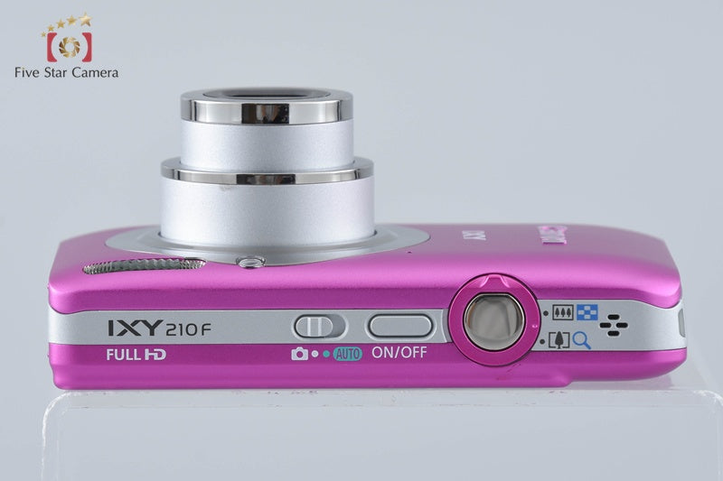 Canon IXY 210F Pink 12.1 MP Digital Camera w/ Box
