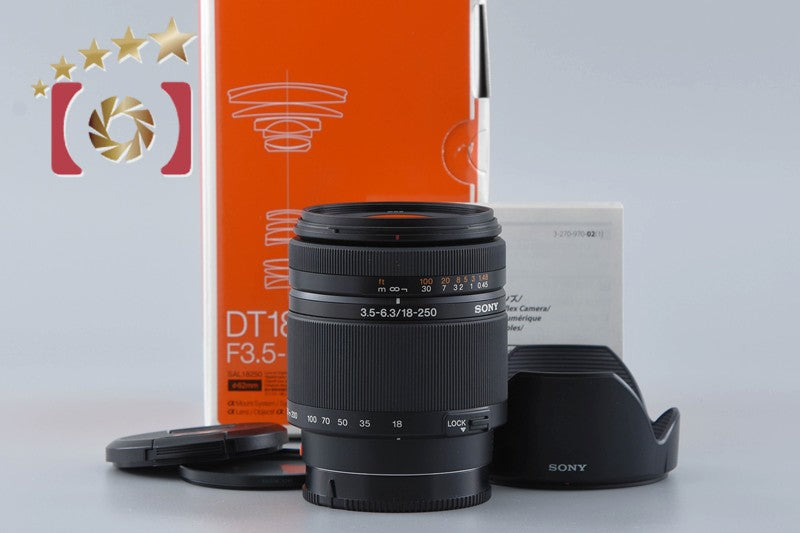 Sony DT 18-250mm f/3.5-6.3 SAL18250 Sony A Mount Lens w/ Box