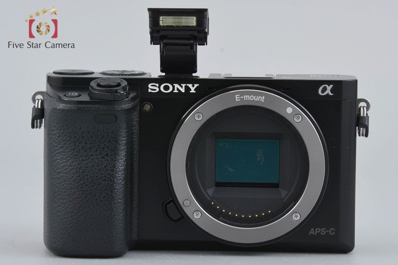 Sony Alpha α6000 ILCE-6000 Black Digital Camera Body [Japanese Language Only]