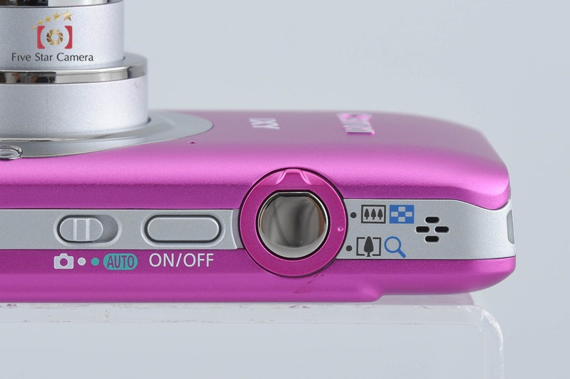 Canon IXY 210F Pink 12.1 MP Digital Camera w/ Box