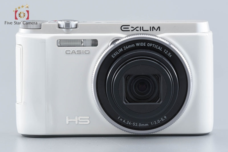 Casio HIGH SPEED EXILIM EX-ZR1300 White 16.1 MP Digital Camera